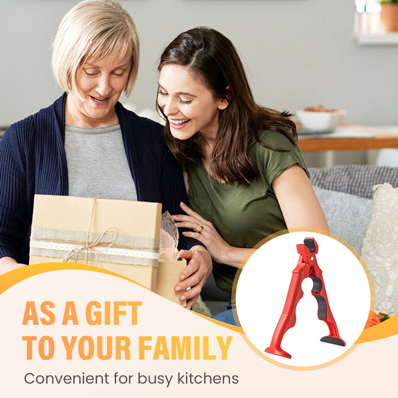 🍽️ 3-in-1 Silicone Bowl & Plate Clamp | 🍲LAST DAY 50% OFF!! | Non-Slip Grip for Food Storage & Transport | Final Chance Kitchen Helper Gift 🎅✨