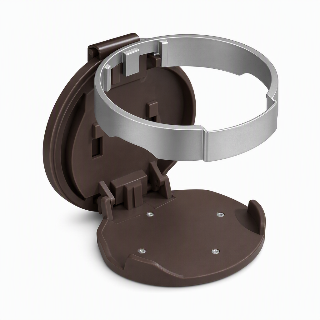 🥤🔥 LIMITED-TIME OFFER £16.99 TODAY.Universal Foldable Car Cup Holder with Hook, Space-Saving Vehicle Drink Holder for Bottles, Coffee Cups & Tumblers